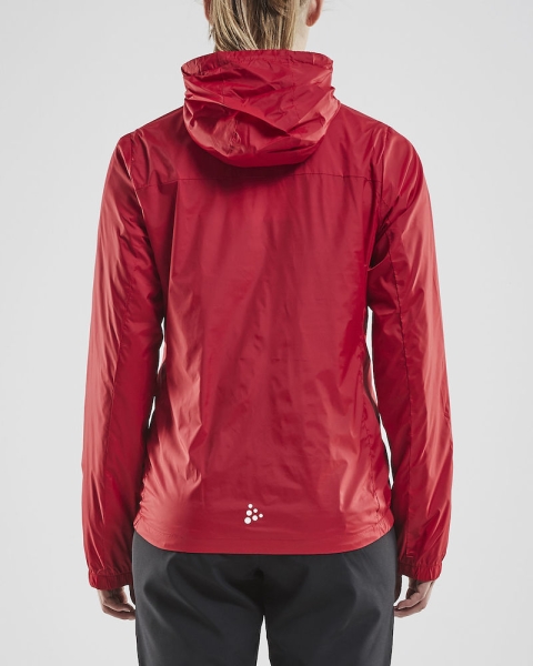 Damen Allwetterjacke - Craft Wind Jacket - Rot